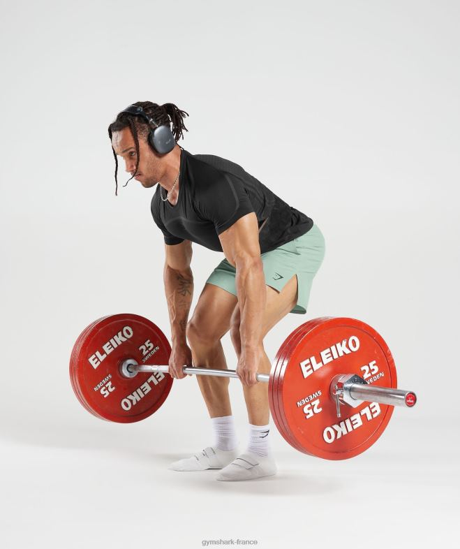 Gymshark 315 short tissé sarcelle de givre Hommes 6HF28545