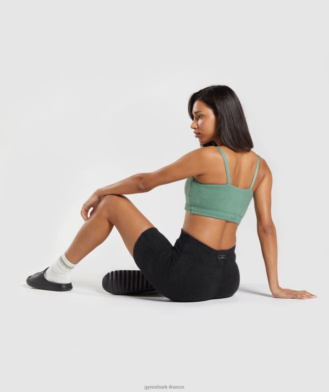 Gymshark bandeau en tricot à cils Whitney vert Feuille femmes 6HF28144