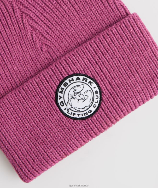 Gymshark bonnet à revers profond Legacy rose profond unisexe 6HF281146
