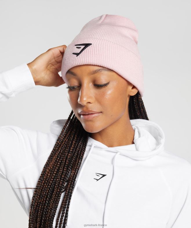 Gymshark bonnet à tête de requin rose doux unisexe 6HF281143