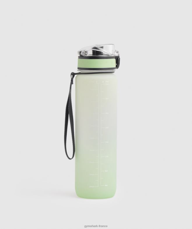 Gymshark bouteille de sport vert flore/vert sauge du désert unisexe 6HF281118