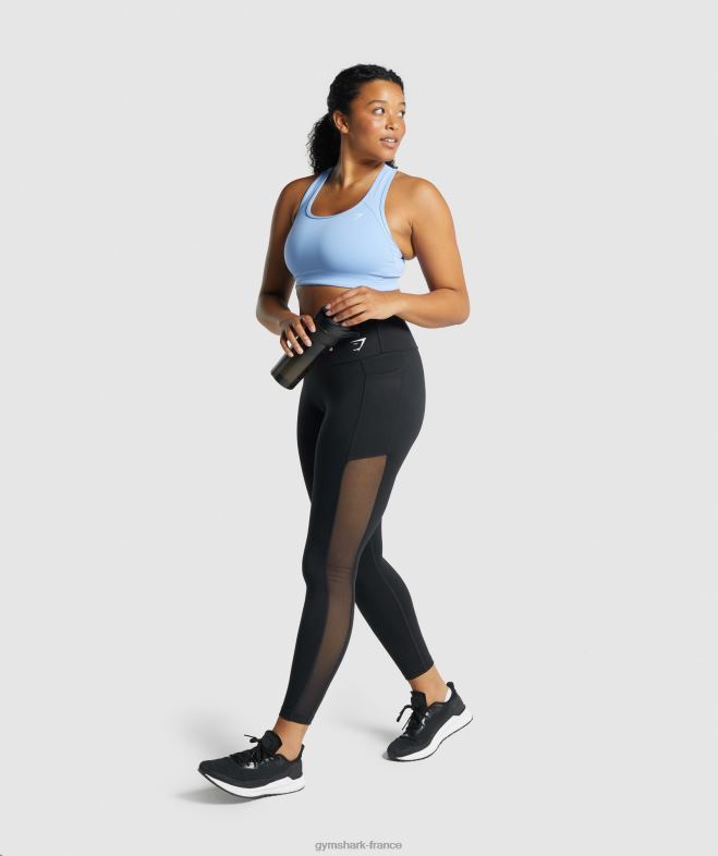 Gymshark bouteille shaker noir unisexe 6HF281116