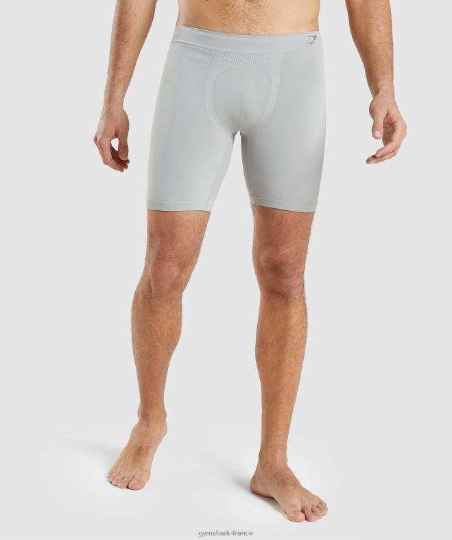 Gymshark boxeur hybride gris taupe/gris onyx Hommes 6HF281049