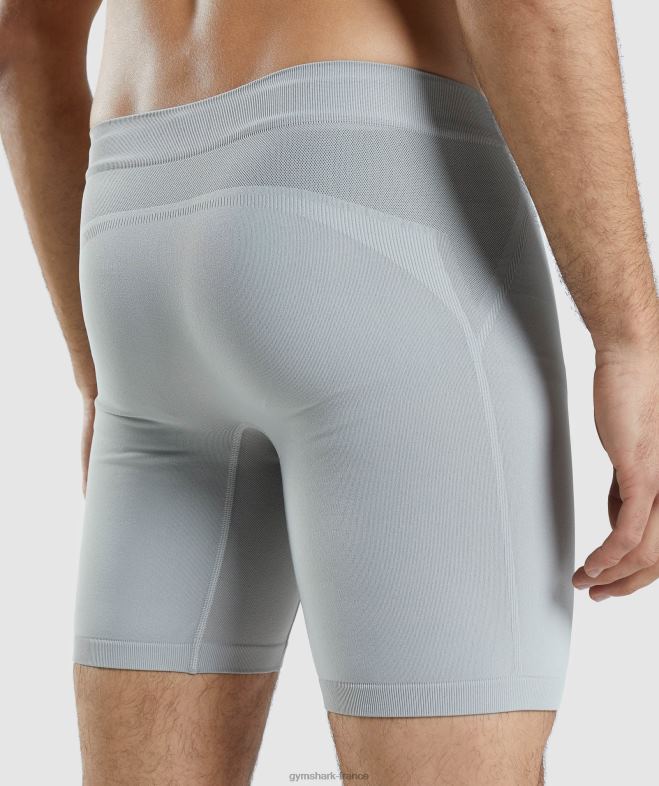 Gymshark boxeur hybride gris taupe/gris onyx Hommes 6HF281049