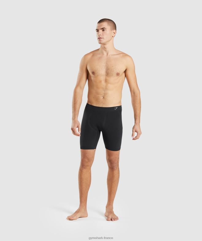 Gymshark boxeur hybride noir/gris clair Hommes 6HF281044