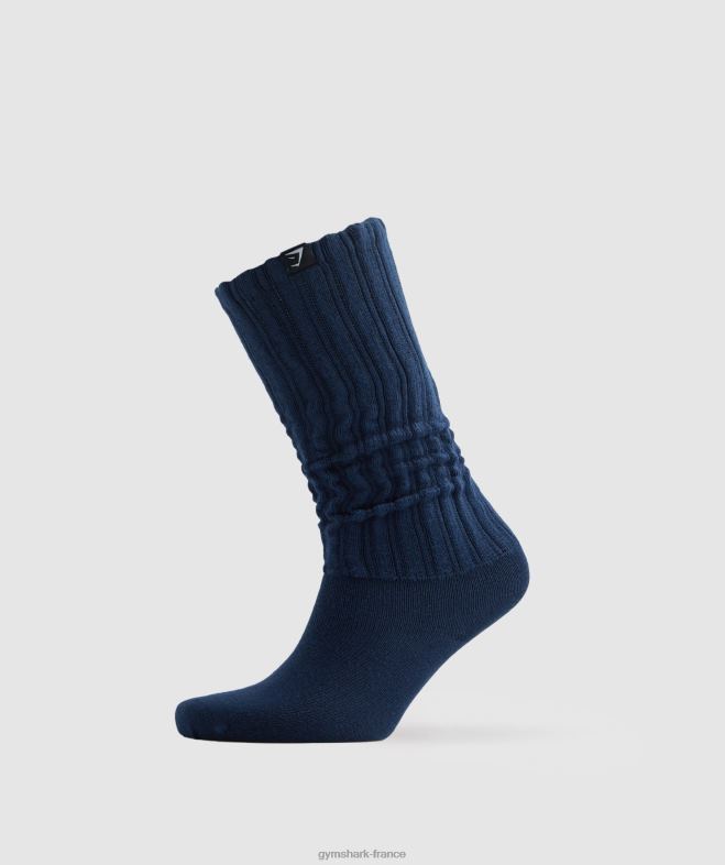 Gymshark chaussettes confortables pour les jours de repos marine unisexe 6HF281089
