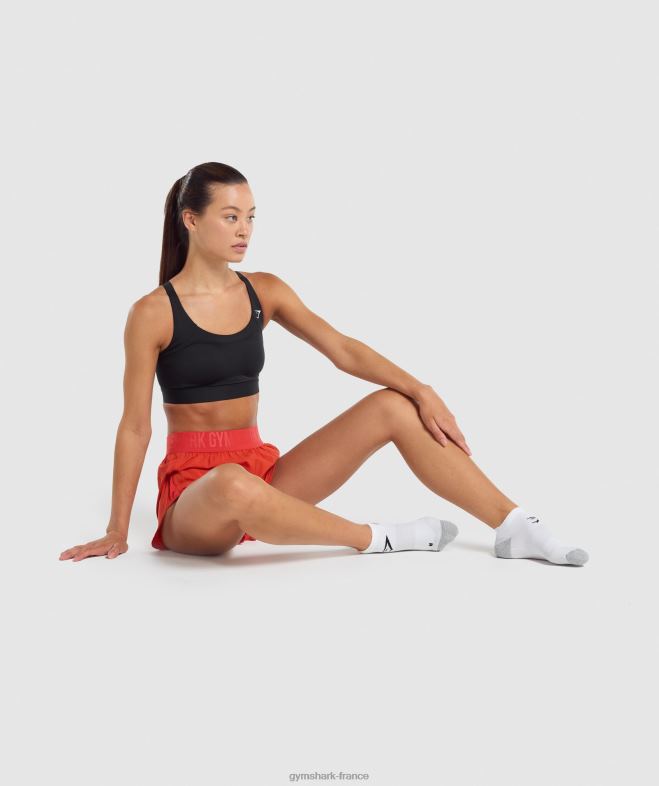 Gymshark chaussettes de performance à la cheville blanc unisexe 6HF281106