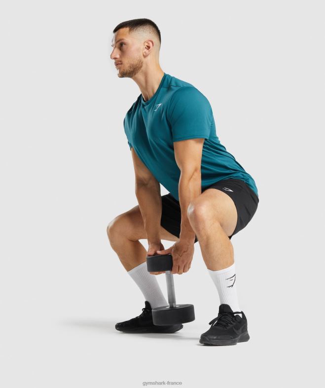 Gymshark chaussettes équipage paquet de 3 blanc unisexe 6HF281095