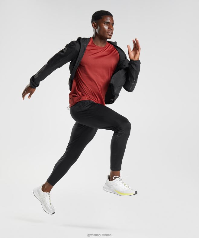 Gymshark coupe-vent de sport noir Hommes 6HF28831