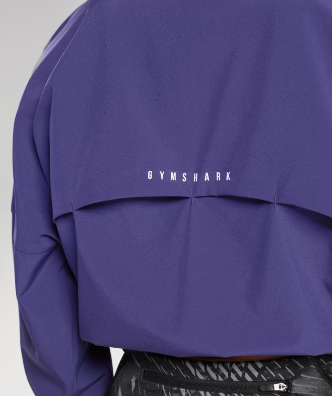 Gymshark coupe-vent de sport violet de Neptune femmes 6HF28350