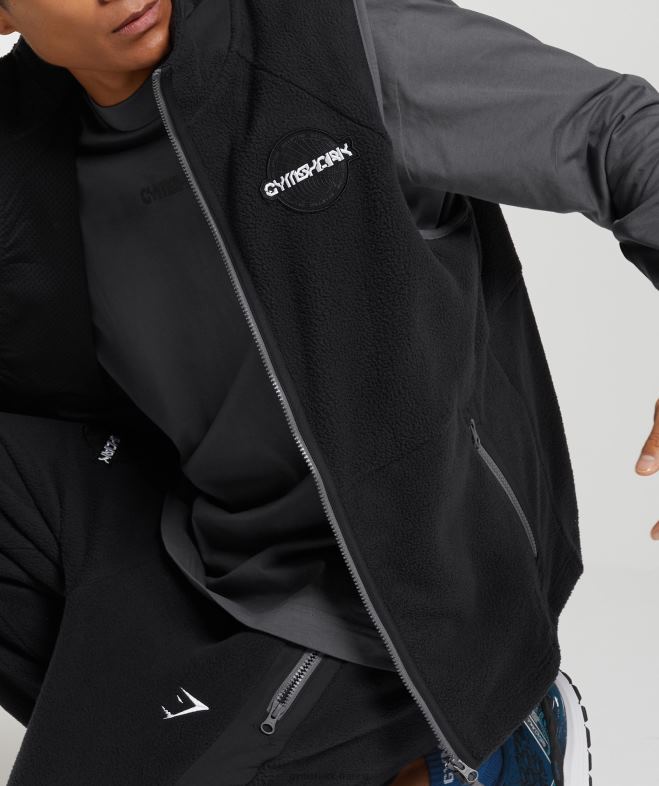 Gymshark gilet vibes noir Hommes 6HF28825