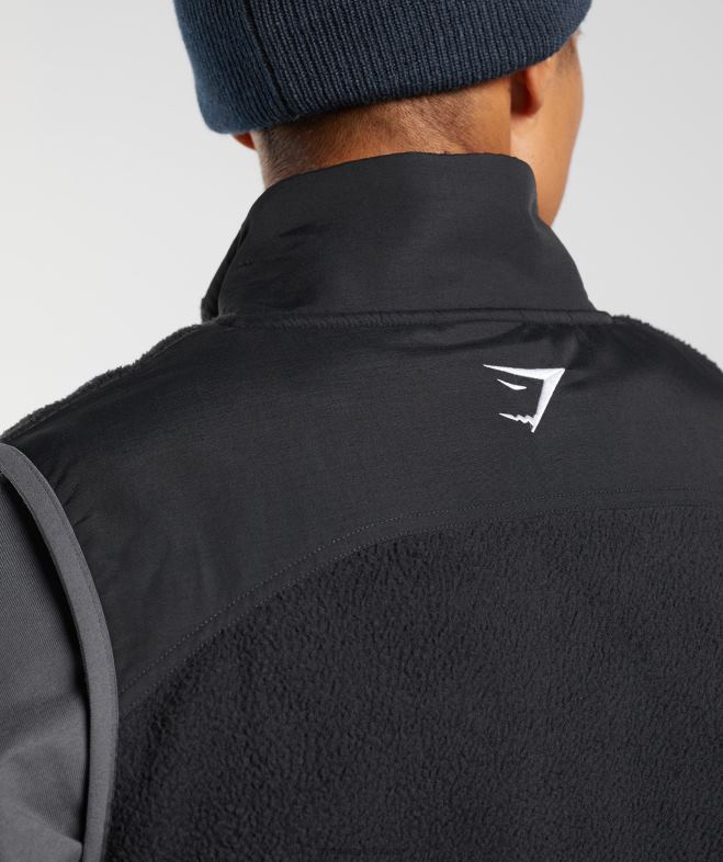 Gymshark gilet vibes noir Hommes 6HF28825