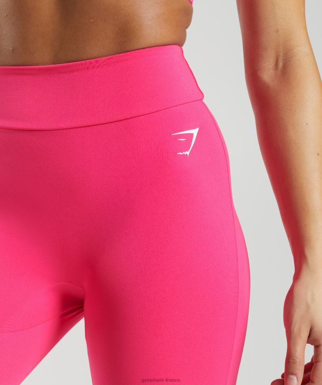 Gymshark gs power legging original fuchsia brillant femmes 6HF28256