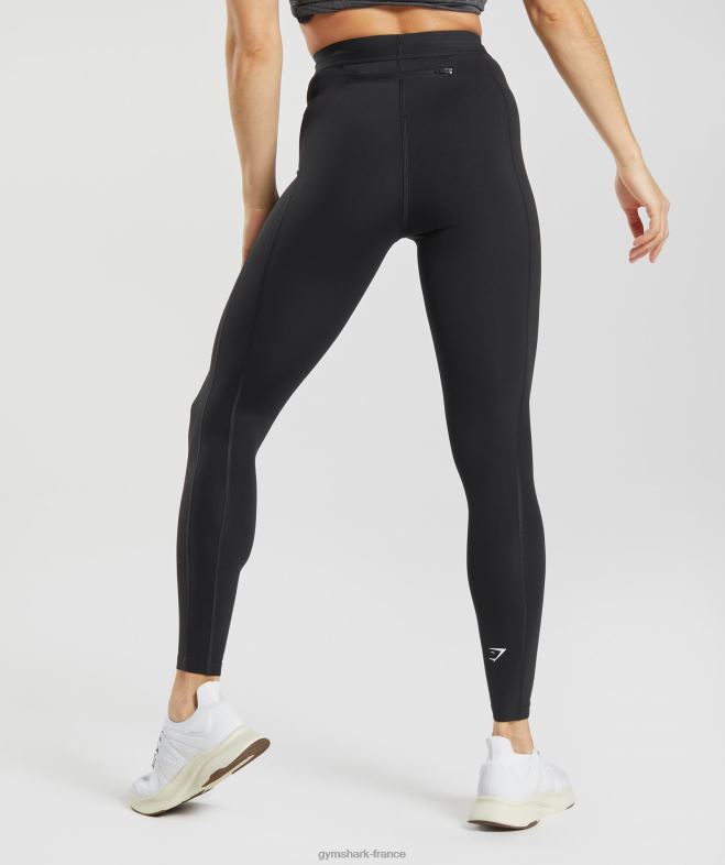 Gymshark jambières de course noir femmes 6HF28277