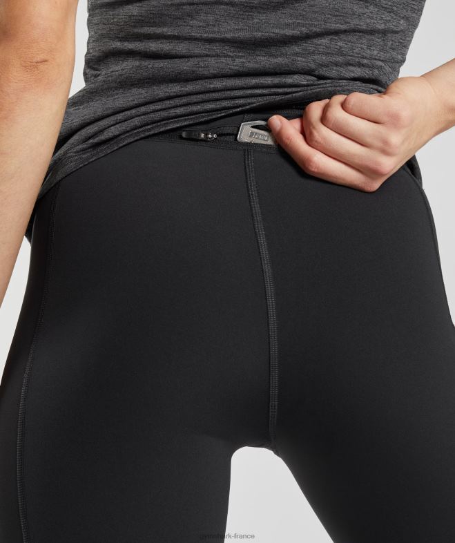 Gymshark jambières de course noir femmes 6HF28277