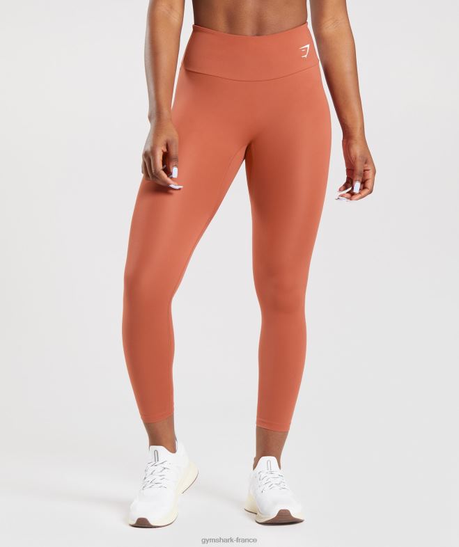 Gymshark jambières dentraînement kaki rouge femmes 6HF28304