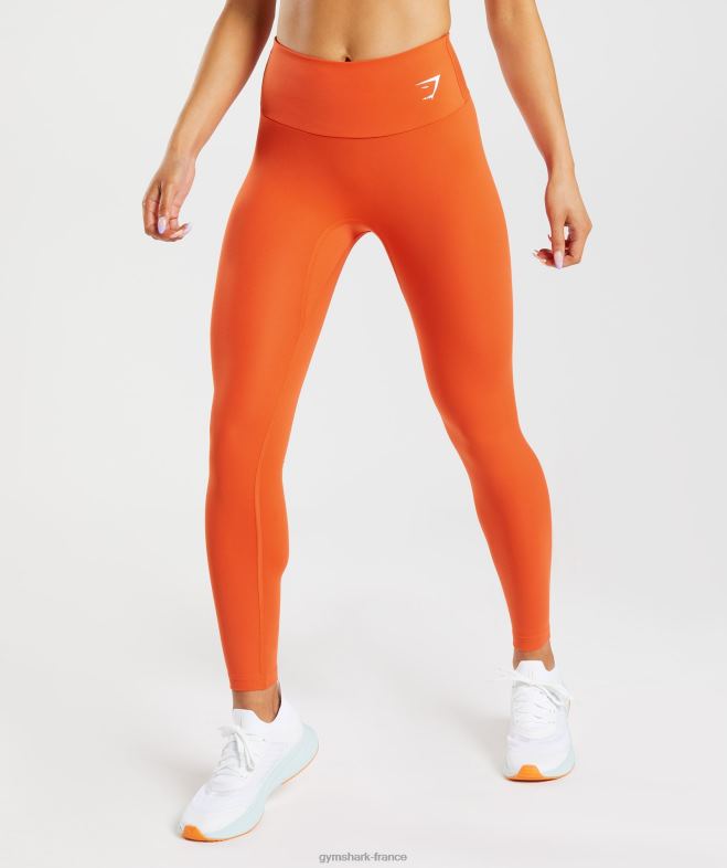 Gymshark jambières dentraînement poivre rouge femmes 6HF28313