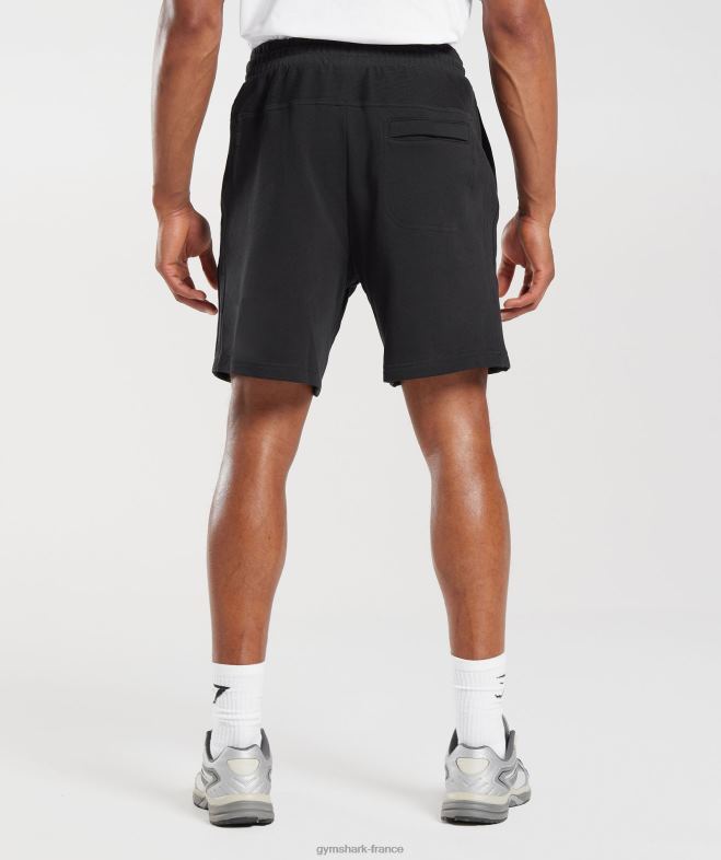 Gymshark jour de repos essentiels 7 shorts noir Hommes 6HF28541