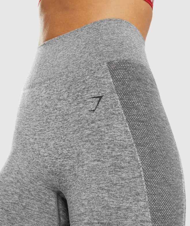 Gymshark legging flex taille haute marne de charbon de bois femmes 6HF28320