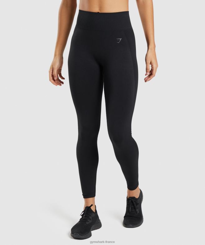 Gymshark legging flex taille haute noir femmes 6HF28283