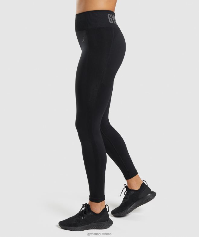 Gymshark legging flex taille haute noir femmes 6HF28283