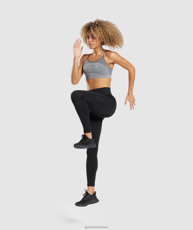 Gymshark legging flex taille haute noir femmes 6HF28283