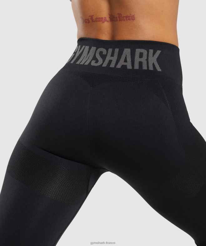 Gymshark legging flex taille haute noir femmes 6HF28283