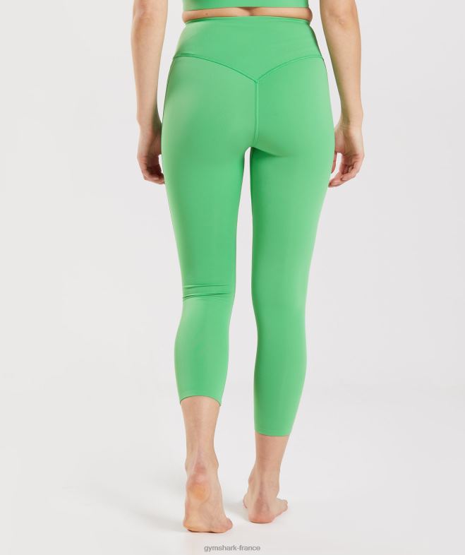 Gymshark legging studio 7/8 Pomme verte femmes 6HF28302