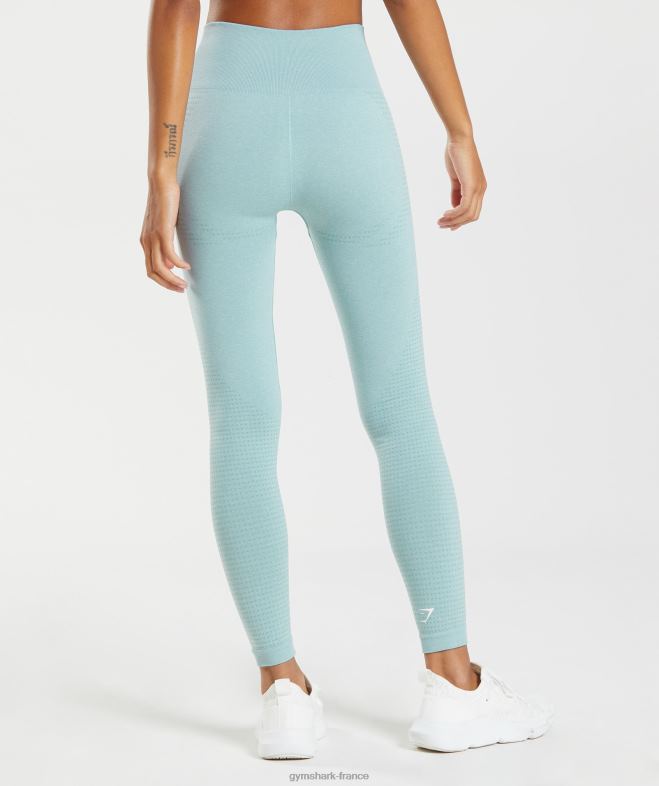 Gymshark legging vital sans couture 20 chiné bleu perle femmes 6HF28336