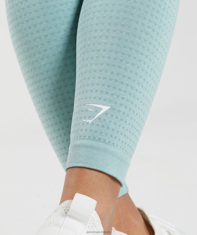 Gymshark legging vital sans couture 20 chiné bleu perle femmes 6HF28336
