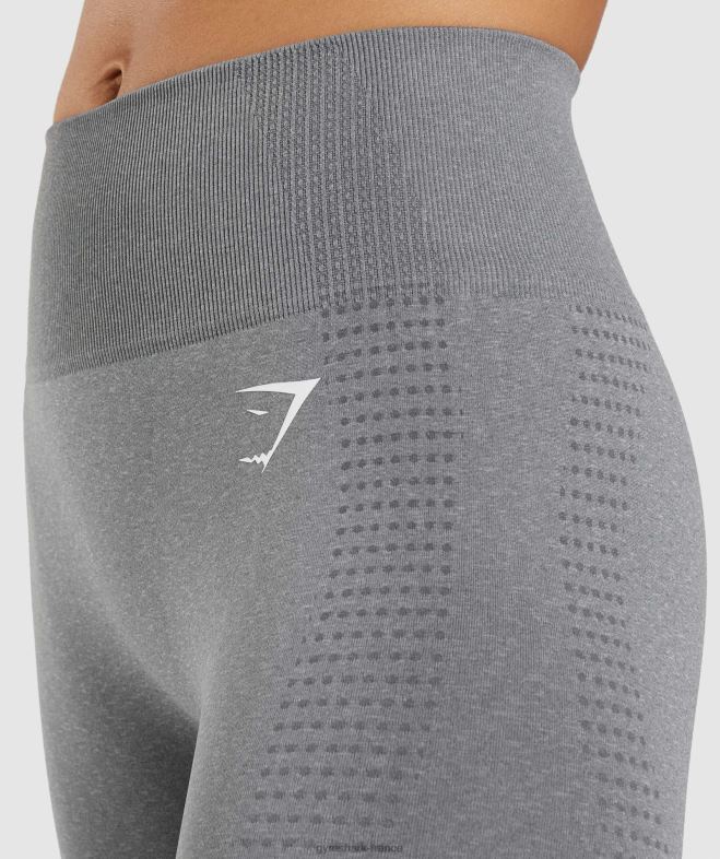 Gymshark legging vital sans couture 20 gris chiné fumé femmes 6HF28250