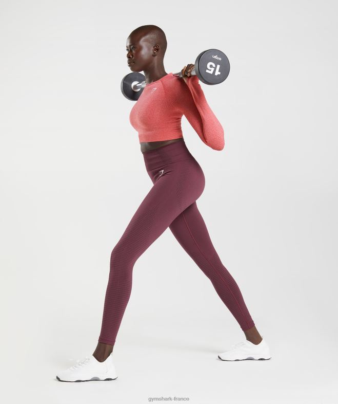 Gymshark legging vital sans couture 20 marne marron cuite femmes 6HF28335