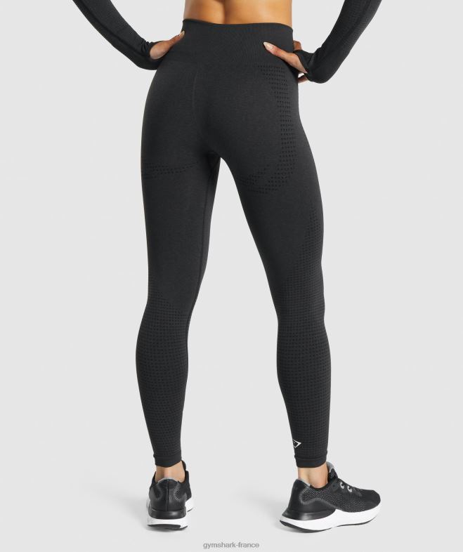 Gymshark legging vital sans couture 20 marne noire femmes 6HF28288