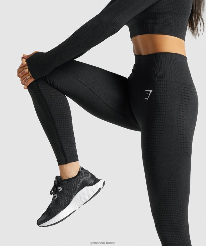 Gymshark legging vital sans couture 20 marne noire femmes 6HF28288