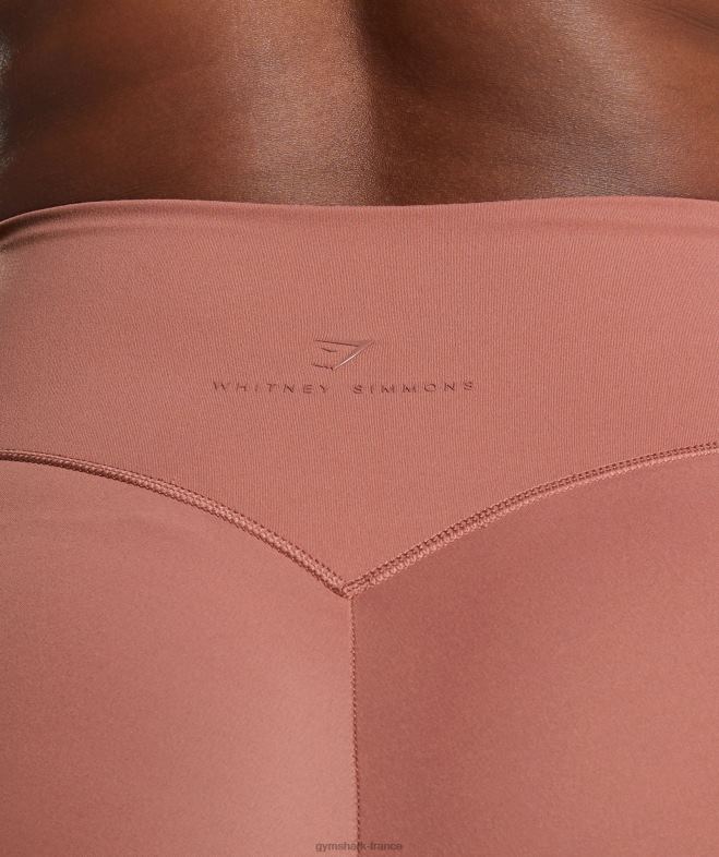 Gymshark legging à poche de tous les jours Whitney rouge canyon femmes 6HF28330