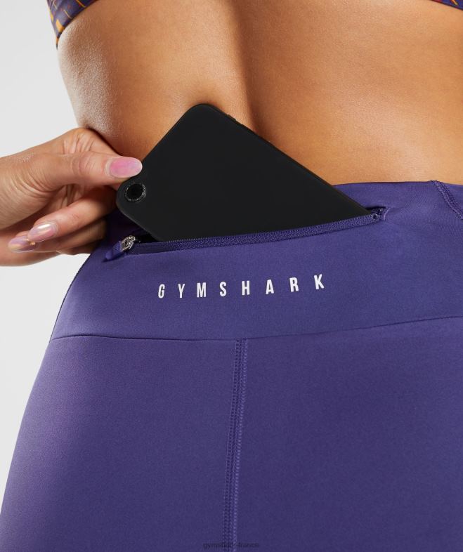 Gymshark leggings de course à pied violet de Neptune femmes 6HF28326