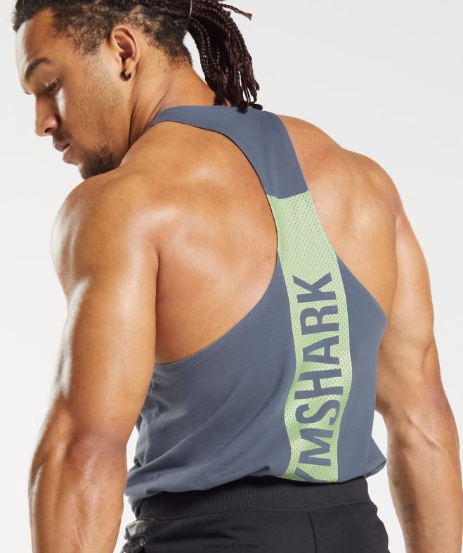 Gymshark limon gras bleu du soir Hommes 6HF281010
