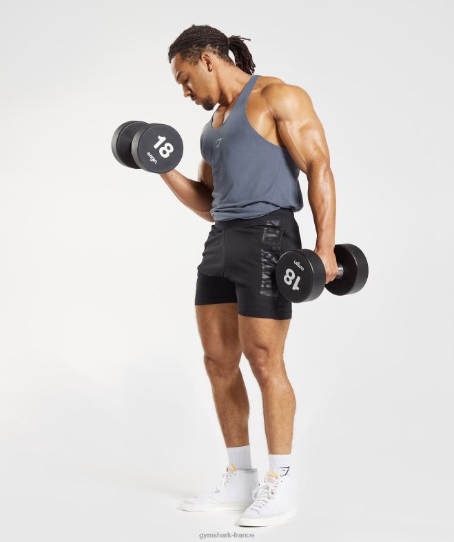 Gymshark limon gras bleu du soir Hommes 6HF281010