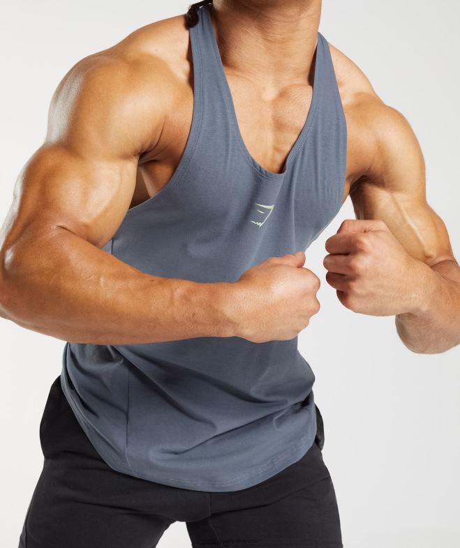 Gymshark limon gras bleu du soir Hommes 6HF281010