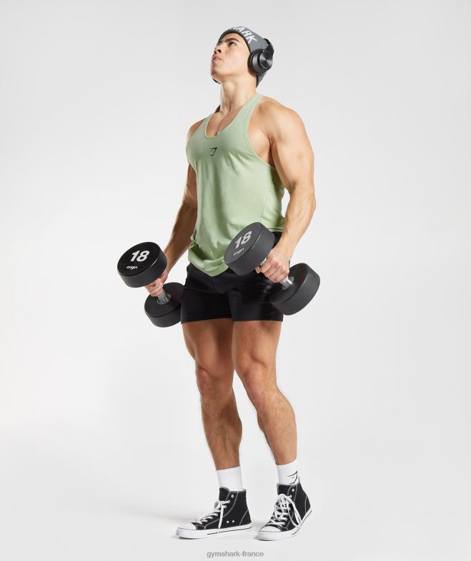 Gymshark limon gras flore vert Hommes 6HF281013