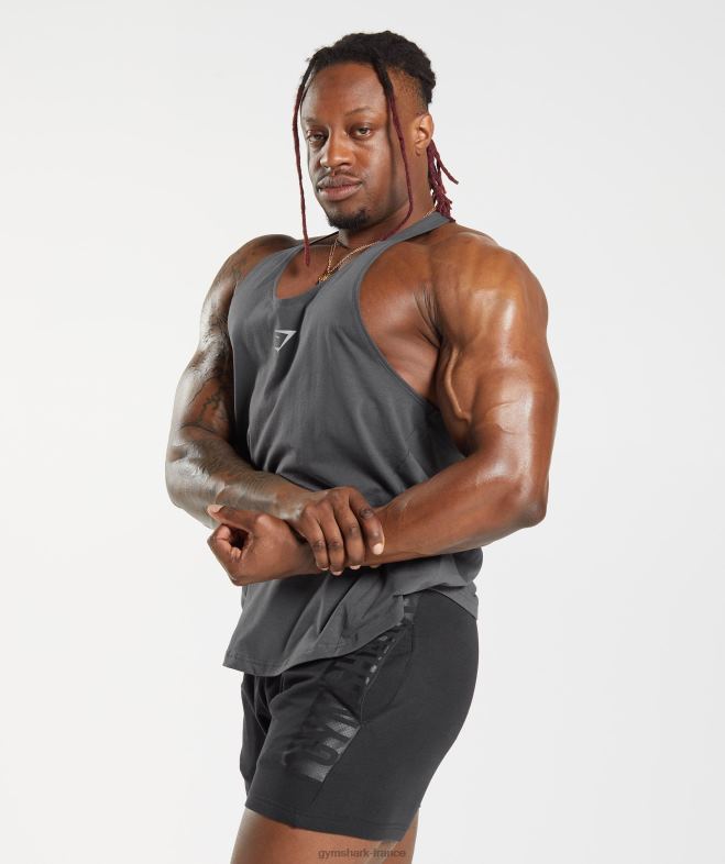 Gymshark limon gras silhouette grise Hommes 6HF281015