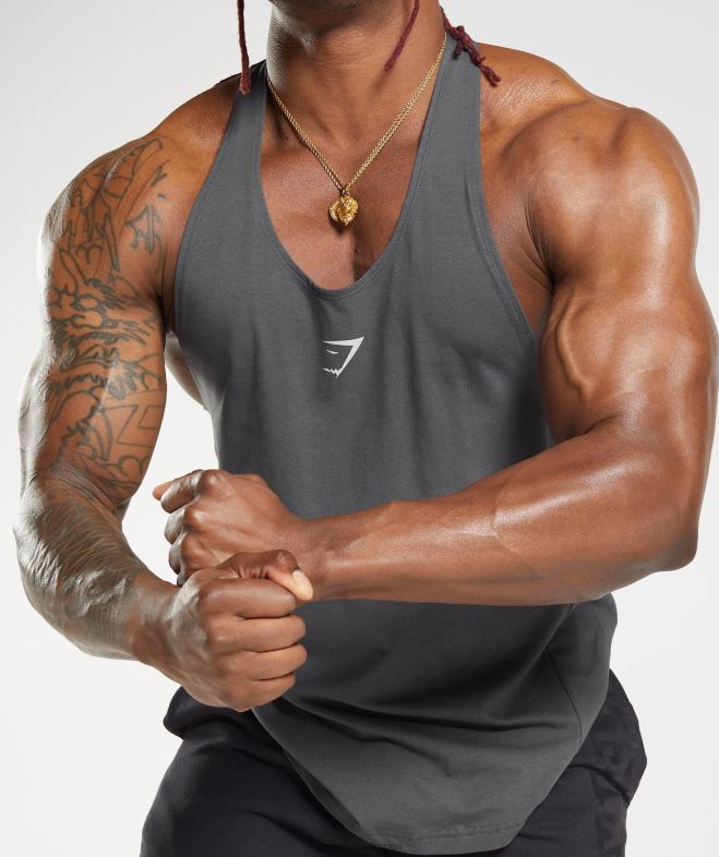 Gymshark limon gras silhouette grise Hommes 6HF281015