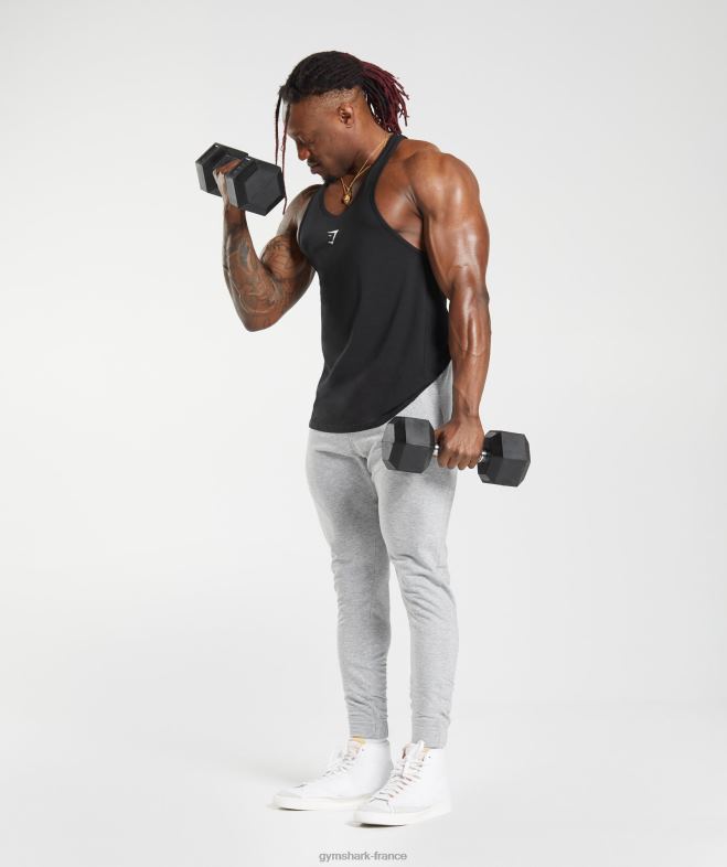 Gymshark longeron critique 20 noir Hommes 6HF28975