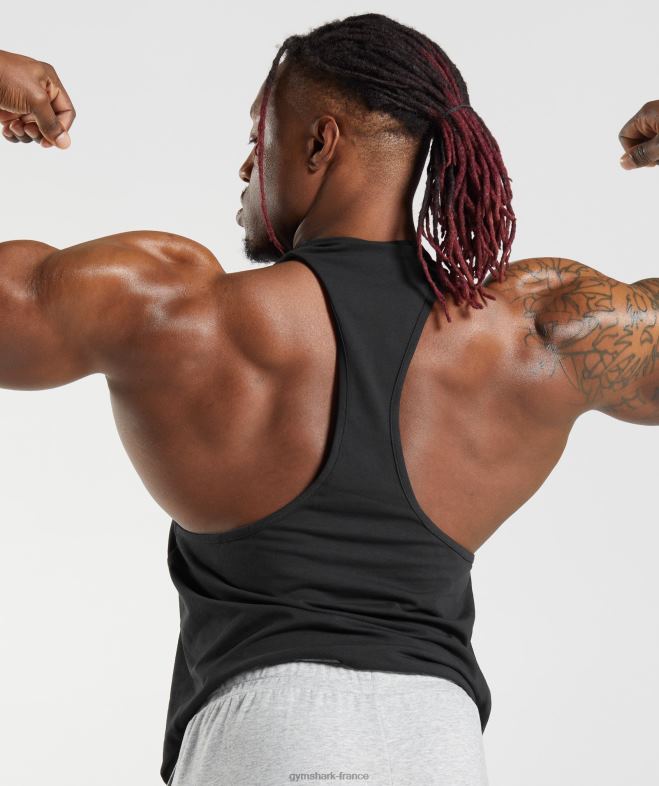 Gymshark longeron critique 20 noir Hommes 6HF28975