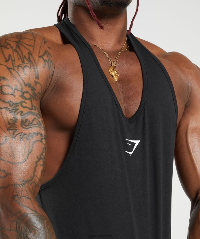 Gymshark longeron critique 20 noir Hommes 6HF28975