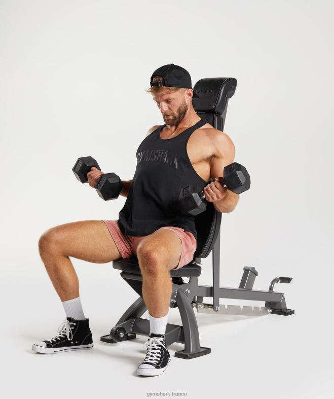 Gymshark longeron de puissance noir Hommes 6HF28987