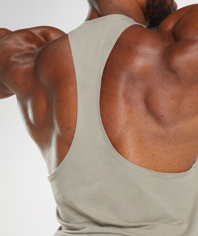 Gymshark longeron hérité marron écru Hommes 6HF281022