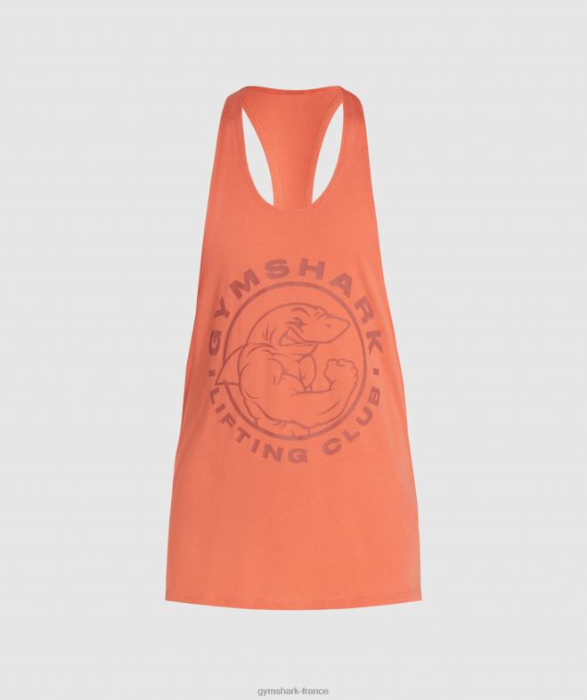 Gymshark longeron hérité orange aérospatiale Hommes 6HF281017