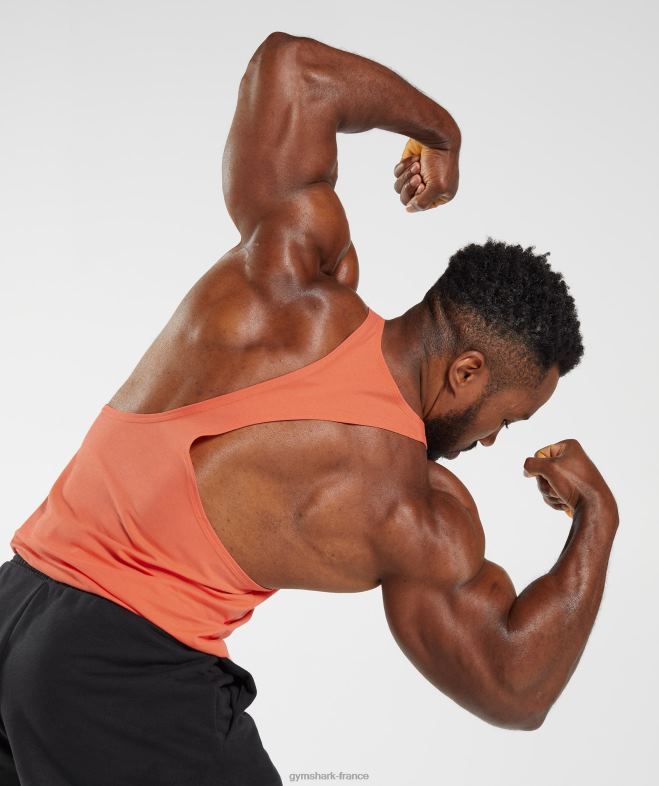 Gymshark longeron hérité orange aérospatiale Hommes 6HF281017