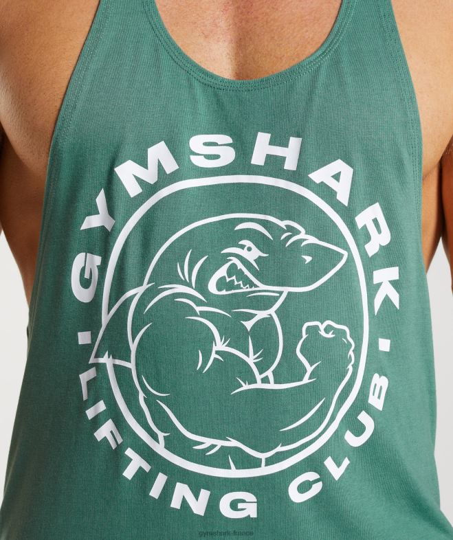 Gymshark longeron hérité vert hoya Hommes 6HF281024